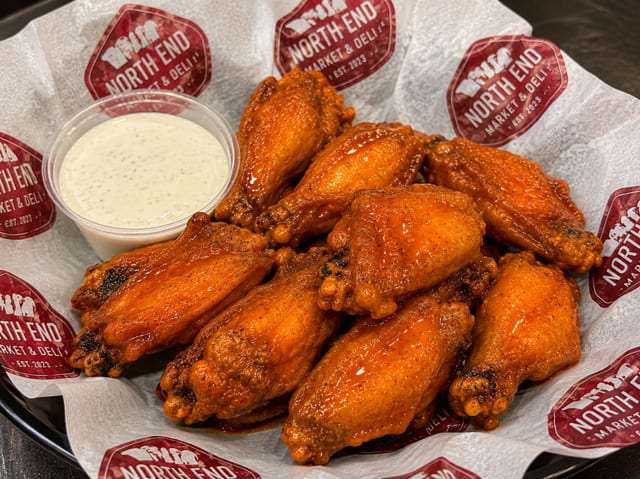 Chicken Wings plate.