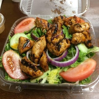Bourbon Turkey Tips Salad