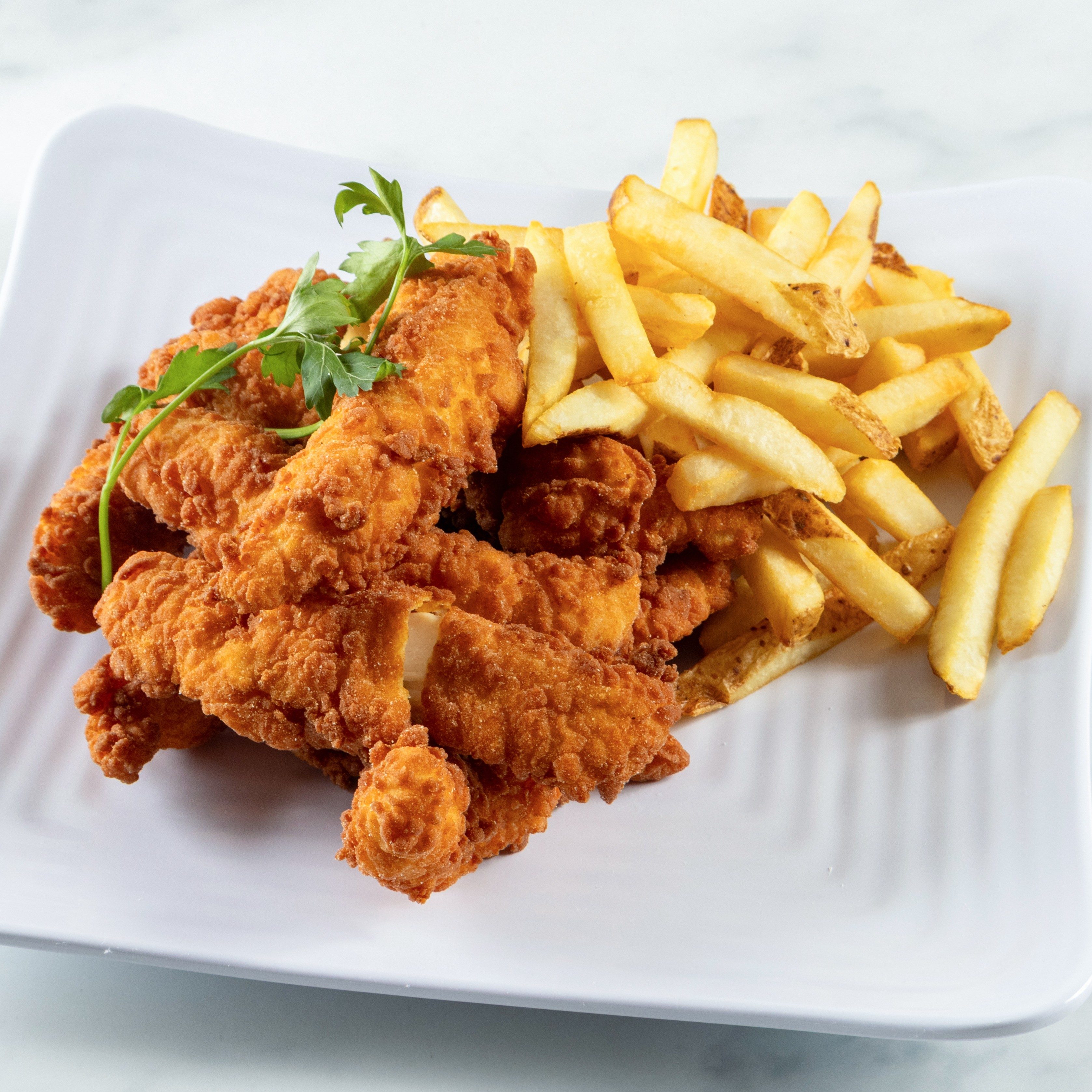 Chicken Tenders Plate.