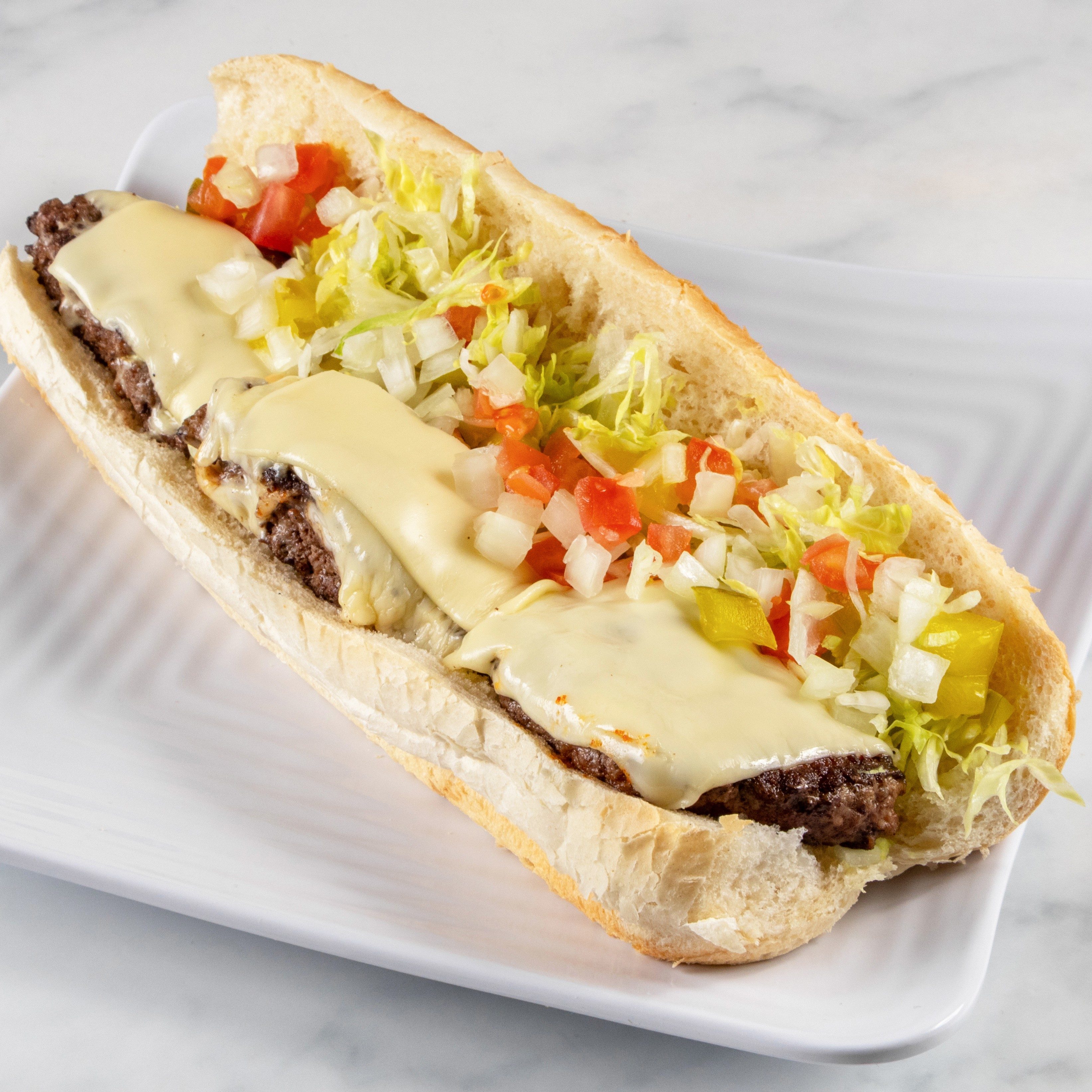 Cheeseburger Sub.