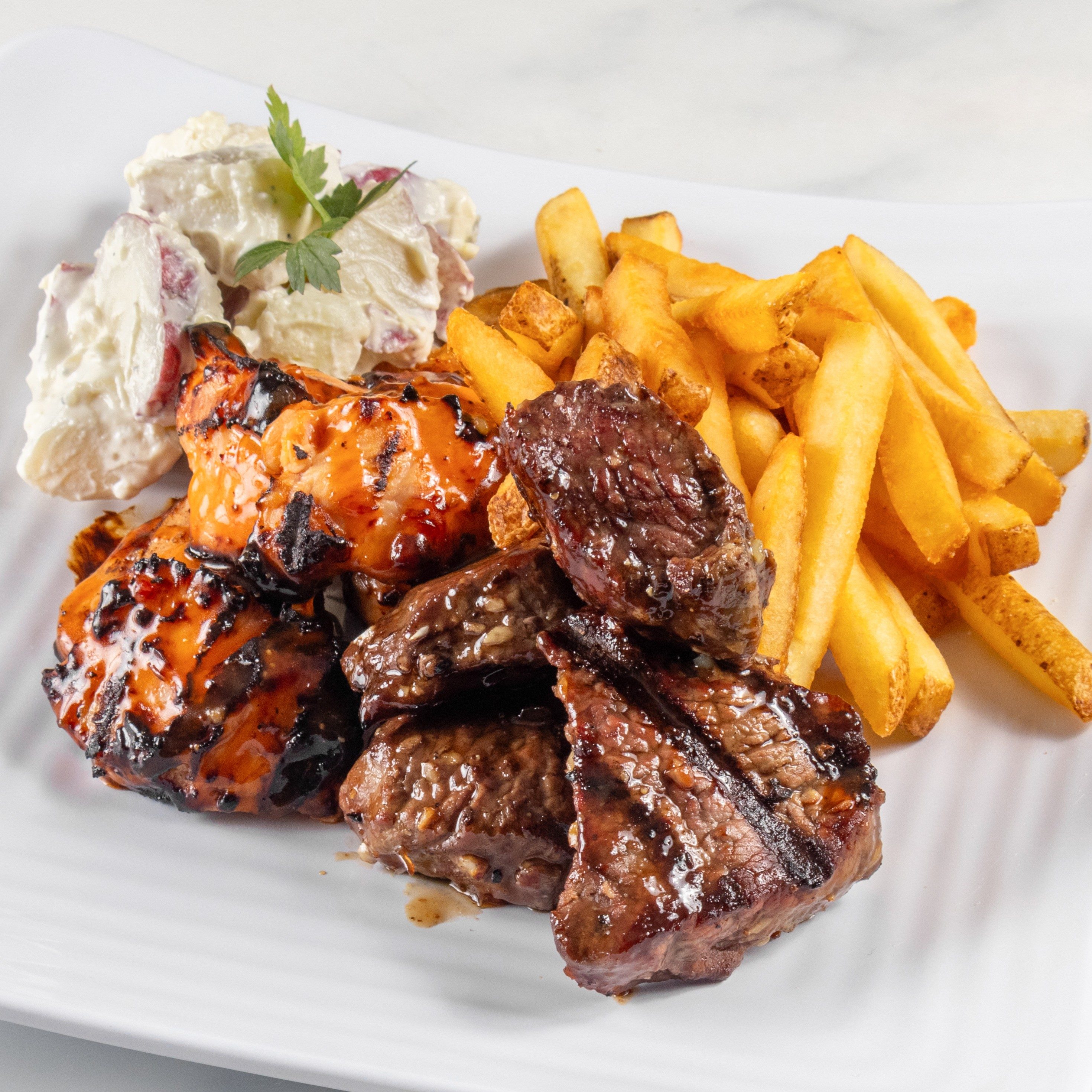 The Combo Plate.