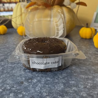 Homemade chocolate cake